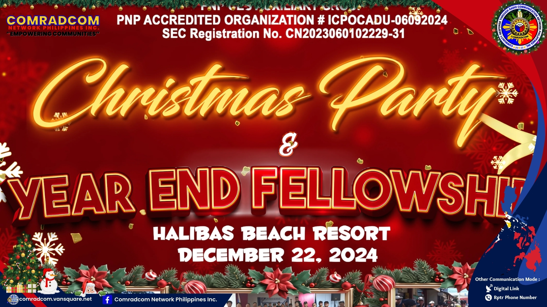 Christmas Party & Year-End Fellowship 2024